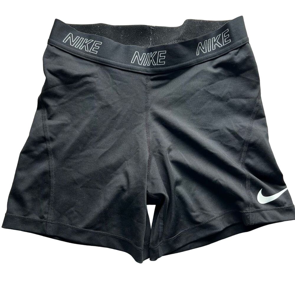 Nike Women's Victory 5 Inch Training Spandex Shorts Medium Black M